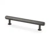 AW830-128-DBZ - Alexander & Wilks Vesper Hex T-Bar Cabinet Pull - Dark Bronze - 128mm c&sol;c