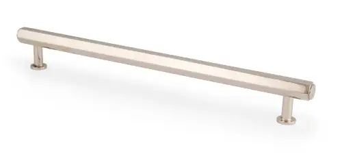 Click Here To Enlarge This Photo Of AW830-224-PN - Alexander & Wilks Vesper Hex T-Bar Cabinet Pull - Polished Nickel - 224mm c&sol;c