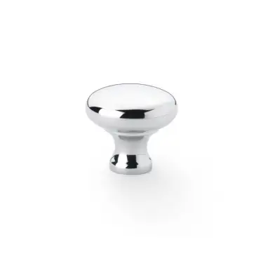 Click Here To Enlarge This Photo Of AW836-32-PC - Alexander & Wilks Wade Round Cupboard Knob 32mm - Polished Chrome