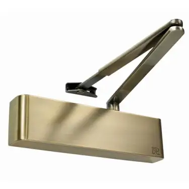 Click Here To Enlarge This Photo Of TS&period;5204BC&period;SRFB&period;ABAB - Rutland Size 2-4 Overhead Door Closer with Backcheck - Antique Brass