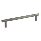 JV1800BNFF Frelan Hardware Jedo 'Bari' 300mm x 19mm Knurled Pull Handle - Black Nickel &lpar;Secret Fixing&rpar;