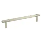 JV1800SNFF Frelan Hardware Jedo 'Bari' 300mm x 19mm Knurled Pull Handle - Satin Nickel &lpar;Secret Fixing&rpar;
