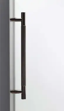 Click Here To Enlarge This Photo Of JV1800BNB2B Frelan Hardware Jedo 'Bari' 300mm x 19mm Knurled Pull Handles - Black Nickel &lpar;Back to Back Pair&rpar;