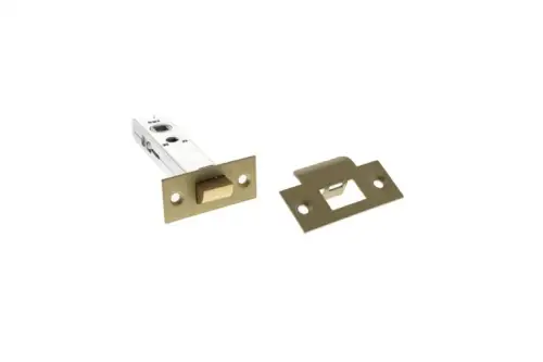 Click Here To Enlarge This Photo Of Atlantic - AL25SB Bolt Through Tubular Mortice Latch 2&period;5" - Satin Brass