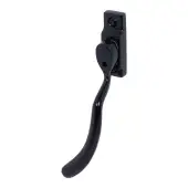 Pera PER50B Bulb End Window Espagnolette Handle &lpar;Left Hand&rpar; Black &lpar;PER50B-LH-BK&rpar;
