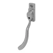 Pera PER50B Bulb End Window Espagnolette Handle &lpar;Left Hand&rpar; Satin Chrome &lpar;PER50B-LH-SC&rpar;