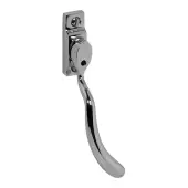 Pera PER50B Bulb End Window Espagnolette Handle &lpar;Right Hand&rpar; Polished Chrome &lpar;PER50B-RH-PC&rpar;