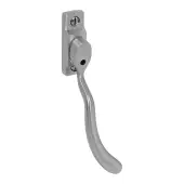Pera PER50B Bulb End Window Espagnolette Handle &lpar;Right Hand&rpar; Satin Chrome &lpar;PER50B-RH-SC&rpar;