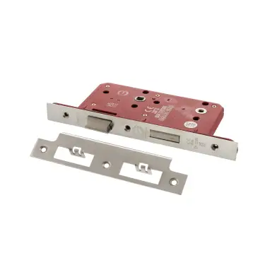 Click Here To Enlarge This Photo Of Atlantic - ALKDINB60PC DIN Mortice Bathroom lock 60mm Backset &lpar;78mm c&sol;c&rpar; - Polished Chrome