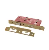 Atlantic - ALKDINB60SB DIN Mortice Bathroom lock 60mm Backset &lpar;78mm c&sol;c&rpar; - Satin Brass