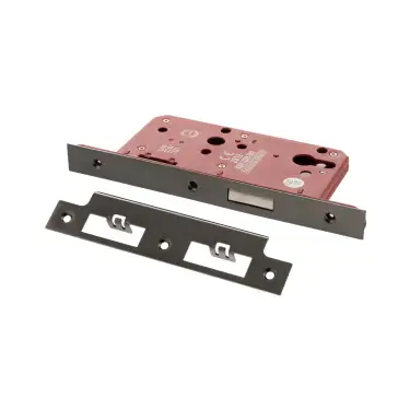 Click Here To Enlarge This Photo Of Atlantic - ALKDINED60BN DIN Mortice Euro Profile Deadlock 60mm Backset - Black Nickel