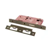 Atlantic - ALKDINED60MAB DIN Mortice Euro Profile Deadlock 60mm Backset - Matt Antique Brass