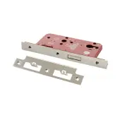 Atlantic - ALKDINED60PC DIN Mortice Euro Profile Deadlock 60mm Backset - Polished Chrome
