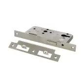 Atlantic - ALKDINED60PSS DIN Mortice Euro Profile Deadlock 60mm Backset - Polished Stainless Steel
