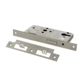 Atlantic - ALKDINED60SSS DIN Mortice Euro Profile Deadlock 60mm Backset - Satin Stainless Steel