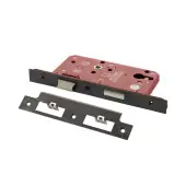 Atlantic - ALKDINES60MBN DIN Mortice Euro Profile Sashlock 60mm Backset &lpar;72mm c&sol;c&rpar; - Matt Gun Metal