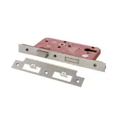 Atlantic - ALKDINES60SC DIN Mortice Euro Profile Sashlock 60mm Backset &lpar;72mm c&sol;c&rpar; - Satin Chrome