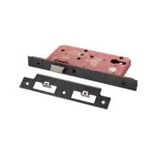 Atlantic - ALKDINL60BN DIN Mortice Latch 60mm Backset - Black Nickel