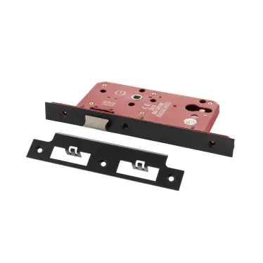 Click Here To Enlarge This Photo Of Atlantic - ALKDINL60MB DIN Mortice Latch 60mm Backset - Matt Black