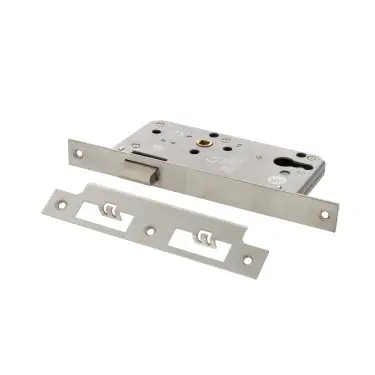 Click Here To Enlarge This Photo Of Atlantic - ALKDINL60SSS DIN Mortice Latch 60mm Backset - Satin Stainless Steel