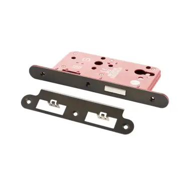 Click Here To Enlarge This Photo Of Atlantic - ALKDINRED60UDB DIN &lpar;Radius&rpar; Euro Profile Deadlock 60mm Backset - Urban Dark Bronze