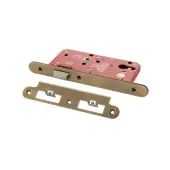 Atlantic - ALKDINRL60MAB DIN &lpar;Radius&rpar; Latch 60mm Backset - Matt Antique Brass
