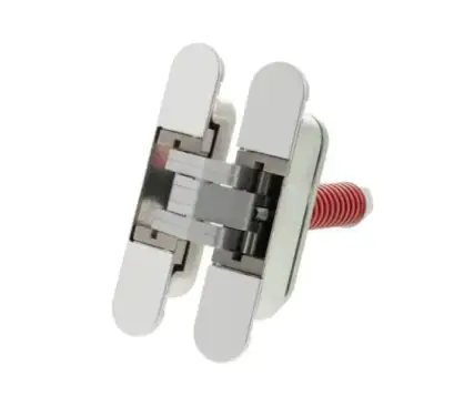 Click Here To Enlarge This Photo Of AGBH32SHDSC - AGB Eclipse 3&period;2 Heavy Duty Self-Close Concealed Hinge for 60kg door - Satin Chrome