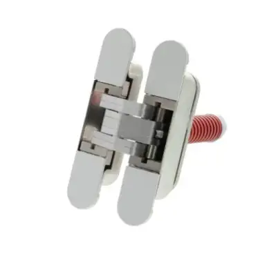 Click Here To Enlarge This Photo Of AGBH32SHDWH - AGB Eclipse 3&period;2 Heavy Duty Self-Close Concealed Hinge for 60kg door - White