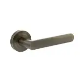 Atlantic - S42RAB STATUS 'Carolina' Lever on Round Rose &ndash; Antique Brass