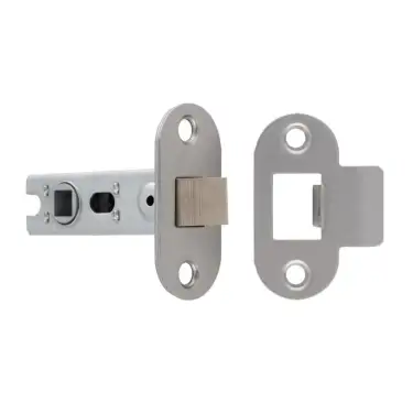 Click Here To Enlarge This Photo Of BTL25SSS&sol;R Carlisle Brass Eurospec 64mm CE Tubular Mortice Latch &lpar;Radius&rpar; Satin Stainless Steel