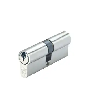 Click Here To Enlarge This Photo Of P5EP4550DNPE - Zoo Hardware P5 &lpar;Contract&rpar; Euro Profile Double Cylinder 95mm &lpar;45&sol;50&rpar; Nickel Plated