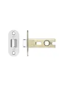 PRTL64FD-R-SSS - Zoo Hardware Project CE Fire Rated Tubular Latch 64mm &lpar;Radius Forend&rpar; Satin Stainless Steel