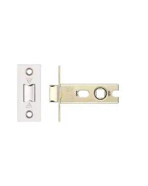 Click Here To Enlarge This Photo Of PRTL64FD-S-PSS - Zoo Hardware Project CE Fire Rated Tubular Latch 64mm &lpar;Square Forend&rpar; Polished Stainless Steel