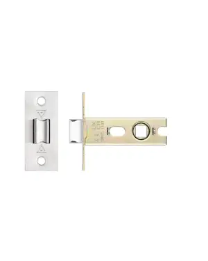 Click Here To Enlarge This Photo Of PRTL64FD-S-SSS - Zoo Hardware Project CE Fire Rated Tubular Latch 64mm &lpar;Square Forend&rpar; Satin Stainless Steel