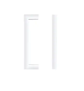 Click Here To Enlarge This Photo Of TDFPS-96-CP - Zoo Hardware Square Block Cabinet Pull Handle 96mm c&sol;c Polished Chrome Finish