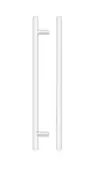 TDFPT-192-252MW - Zoo Hardware T Bar Cabinet Handle 192mm c&sol;c &lpar;252mm Overall Length&rpar; Matt White Finish