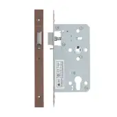 VDL7260-NL-PVDBZ - Zoo Hardware Vier DIN Nightlatch 60mm Backset &lpar;72mm Centres&rpar; with 2pc Square Forend - PVD Bronze Finish