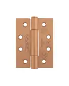 VHC243PVDBZ - Zoo Hardware Vier Grade 14 Concealed Bearing Hinges &lpar;Square&rpar; 102 x 76 x 3mm - PVD Bronze