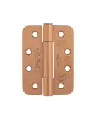 VHC243RPVDBZ - Zoo Hardware Vier Grade 14 Concealed Bearing Hinges &lpar;Radius&rpar; 102 x 76 x 3mm - PVD Bronze