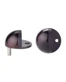 ZAS06B-ETB - Zoo Hardware Oval Floor Mounted Door Stop 45mm &lpar;Face Fix&rpar; PVD Etna Bronze Finish