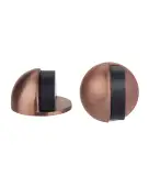 ZAS06-PVDBZ - Zoo Hardware Oval Floor Mounted Door Stop 45mm &lpar;Concealed Fix&rpar; PVD Bronze Finish