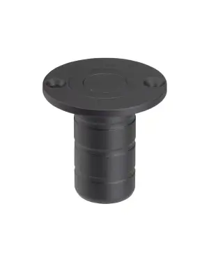 Click Here To Enlarge This Photo Of ZAS14APVDBLK - Zoo Hardware Dust Socket for Flush Bolts &lpar;Wood&rpar; 20mm dia&period; x 38mm PVD Black Finish