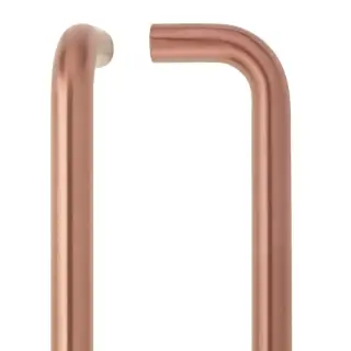 ZCSD425-PVDBZ - Zoo Hardware 425mm x 19mm Bolt Through 'D' Pull Handle &lpar;Grade 304&rpar; PVD Bronze