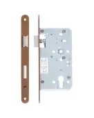 ZDL7260ESC-R-PVDBZ - Zoo Hardware Din Escape Sashlock - 72mm Centres - 60mm Backset &lpar;Radius&rpar; Satin Bronze Finish