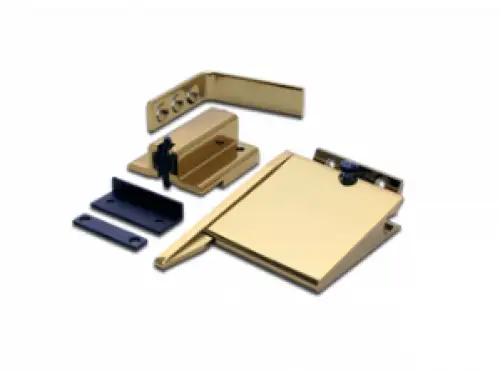 Click Here To Enlarge This Photo Of ZDS0036-PB - Zoo Hardware Size 3-6 Door Selector for Double Rebated Doors &lpar;with 102mm arm&rpar; Polished Brass Finish