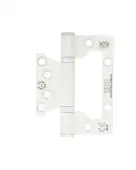 ZHSSFH-243S-PCW - Zoo Hardware Grade 11 CE Fire Rated Flush &sol; Interleaf Hinges - Powder Coated White