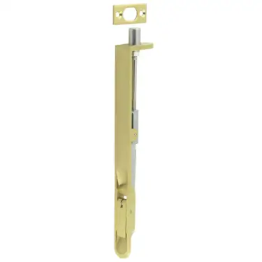 Click Here To Enlarge This Photo Of JSS51RSB Frelan Hardware Satin Brass &lpar;SS&rpar; Lever Action Flush Bolt 203mm x 20mm Radius Forend