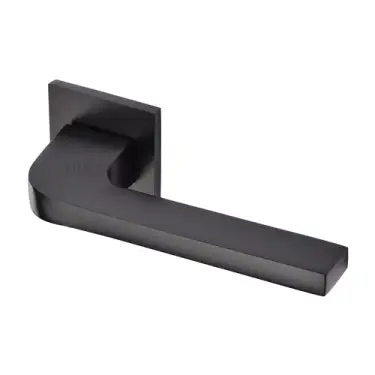 Click Here To Enlarge This Photo Of 5M-3097-Q-153 M&period;Marcus Sorrento Porto Lever Set on Square Rose Matt Black