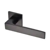 5M-3950-Q-153 M&period;Marcus Sorrento Barcelona Lever Set on Square Rose Matt Black