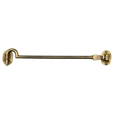 Click Here To Enlarge This Photo Of C1530 10-AT Heritage Brass Cabin Hook 10" Antique Brass finish